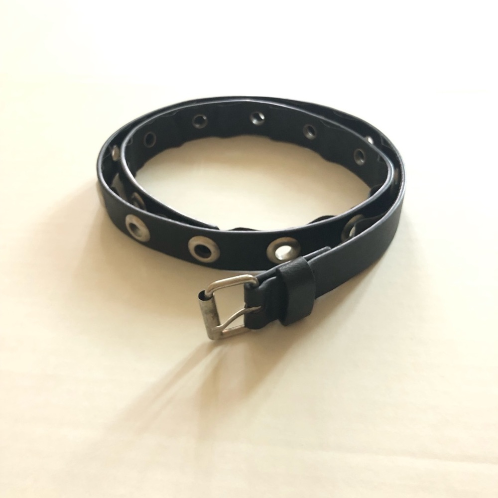Brandy Melville eyelet leather belt